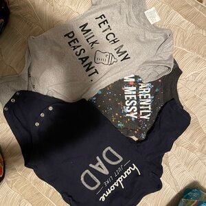 Garanimals Gray and Navy Kids Tees Set